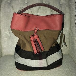 BRAND NEW Canvass Burberry Bag